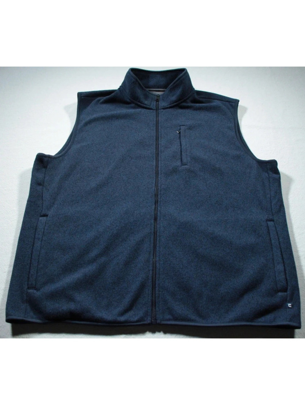Men's Chaps Ralph Lauren Vest Blue 2XL Full Zip